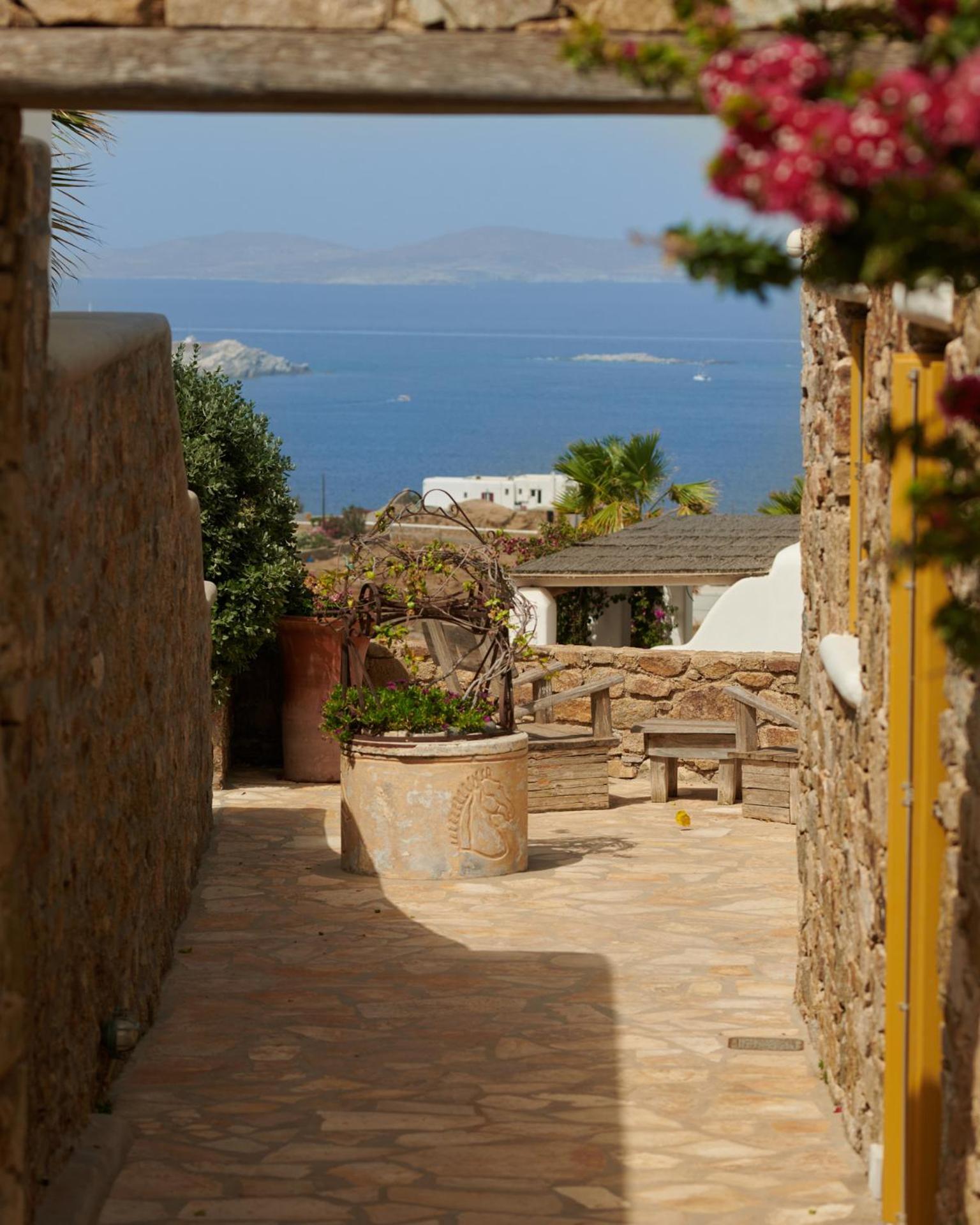 Kipos Villas & Suites Mykonos Town Bagian luar foto